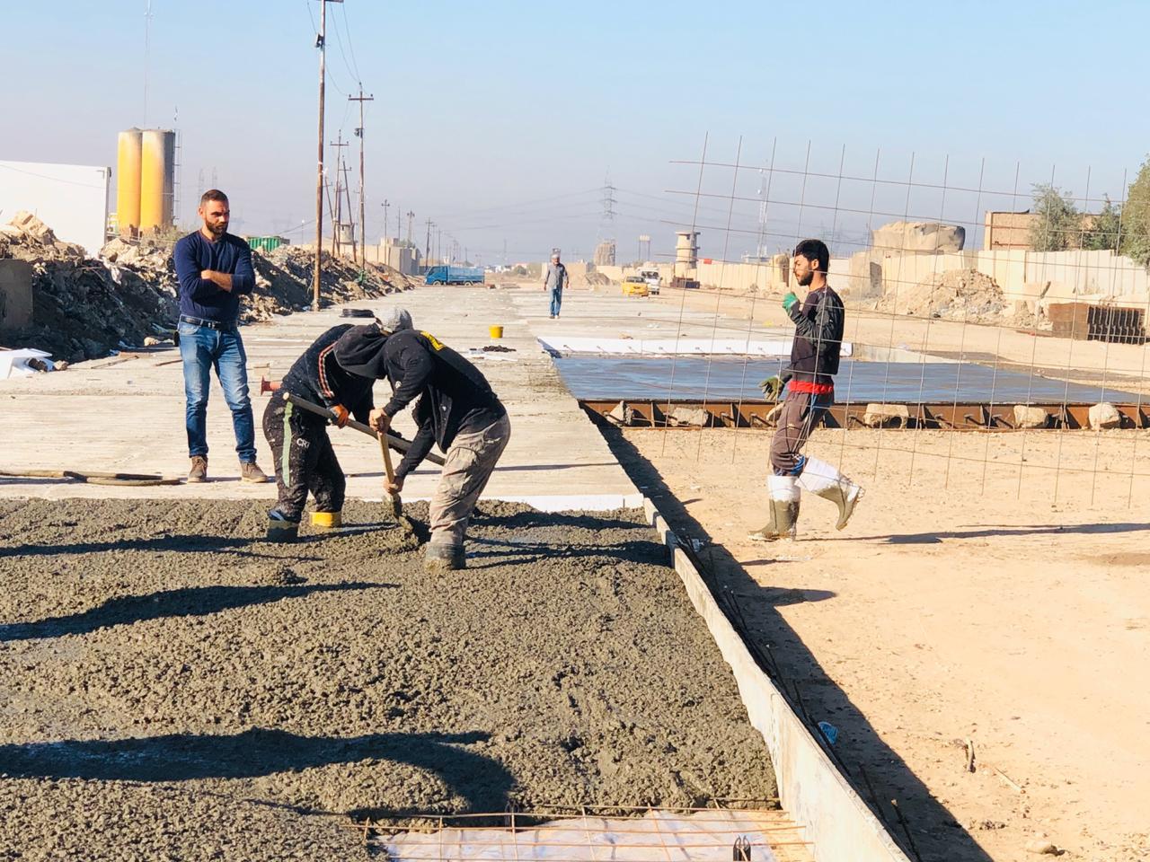 طريق جديد لتخفيف الزخم المروري عن مدخل بغداد الجنوبي