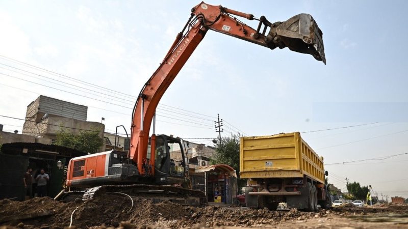 الجهد الخدمي يعلن شمول 160 ألف وحدة سكنية بالخدمات في منطقة الشعب ببغداد