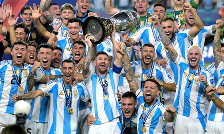 للمرة 16.. الأرجنتين بطلة “كوبا أمريكا” بعد فوزها على كولومبيا