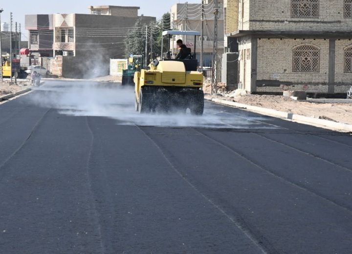 قرب الانتهاء من أعمال التطوير في 21 محلة بمدينة الصدر