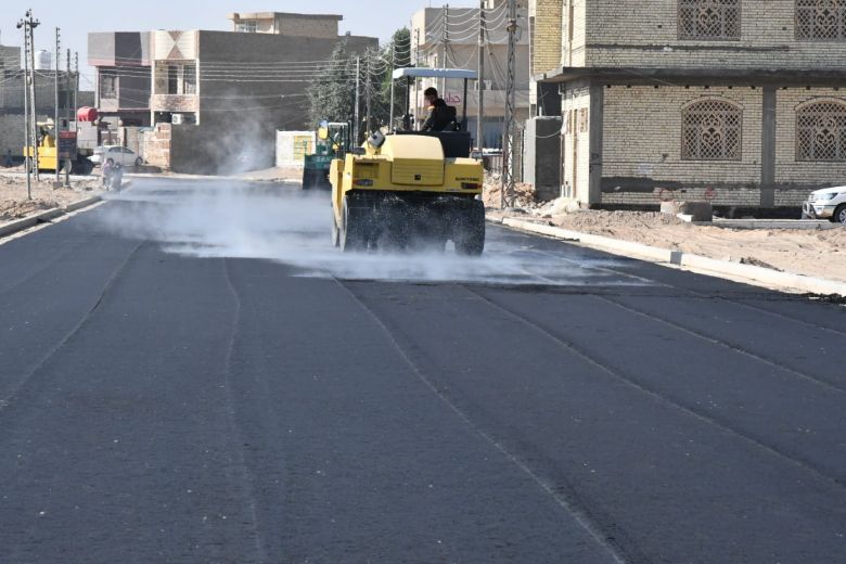 قرب الانتهاء من أعمال التطوير في 21 محلة بمدينة الصدر