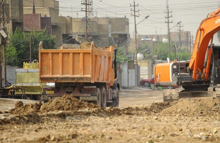 الجهد الخدمي: أعمال التهيئة والتبليط تنفذ وفق أعلى المواصفات الهندسية والفنية