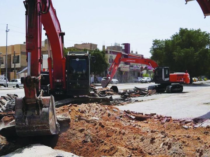 النجف تباشر تأهيل أحيائها وشوارعها.. وميسان تطلق 8 مشاريع خدمية جديدة