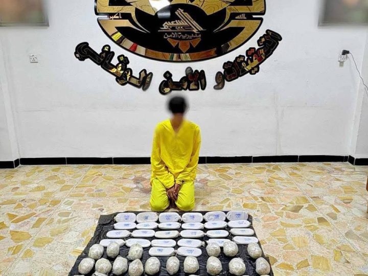 الحشد الشعبي يعلن القبض على أحد أبرز تجار المخدرات الدوليين في الأنبار